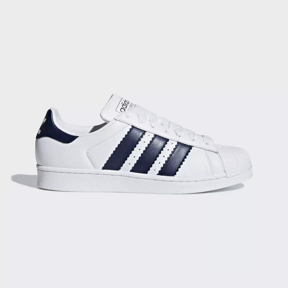Adidas Superstar Tenis Blancos Para Hombre (MX-18280)